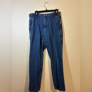 Carhartt Utility Pants Men 32X32 Denim Dungaree Fit cargo work pant cotton jeans
